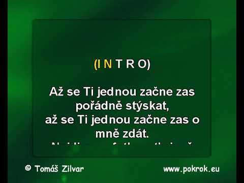 Návrat - Jakub Smolík , DEMO, Karaoke, instrumental z www.svetkaraoke.cz