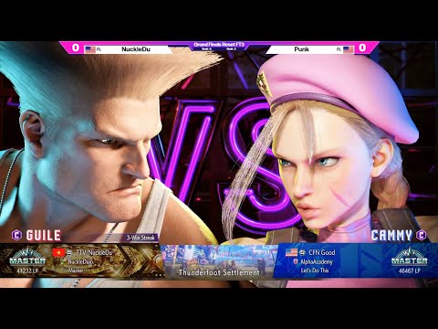 Nuckledu (Guile) vs Punk (Cammy) ICFC Street Fighter 6 NA: Summer 2023 - Week 4 - Grand Finals
