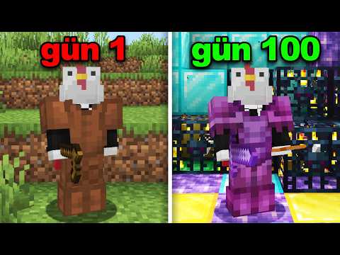 I Survived 100 Days on the Hardest Minecraft Server..