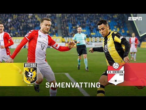 💨 BAS HUISMAN op STOOM met 2️⃣ goals! 💥 | Samenvatting Vitesse - FC Emmen