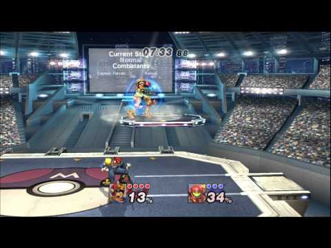 Kie_Rigby (Samus) vs axlebones (Capt. Falcon) Project M 3.5 HD 60fps