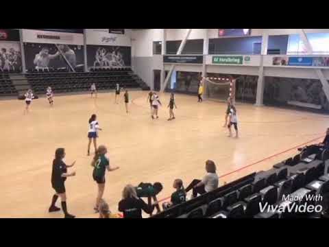 Dajla' goal show. U-13 handball player. FIF Frederiksberg. Denmark