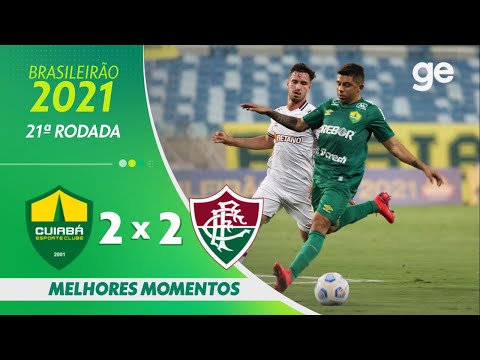 Gols e lances de Cuiabá x Fluminense