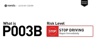 OBD p003b significado