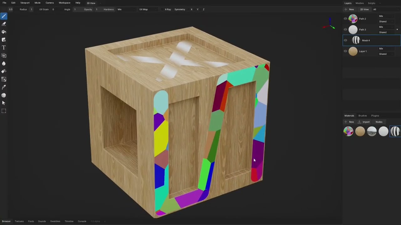 Path and Curve Layers | ArmorPaint - YouTube