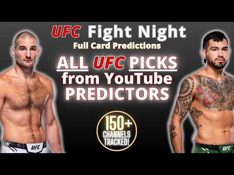 Overview of ALL PREDICTIONS for UFC Houston: Strickland vs Hernandez