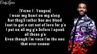 Yungen ft. Dappy - Comfortable (Official Lyrics Video)