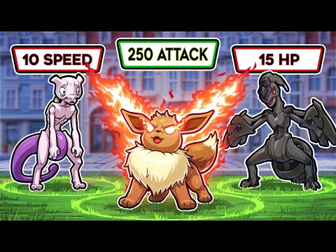 Choose Your Starter Pokemon, BUT They Have RANDOM Stats!