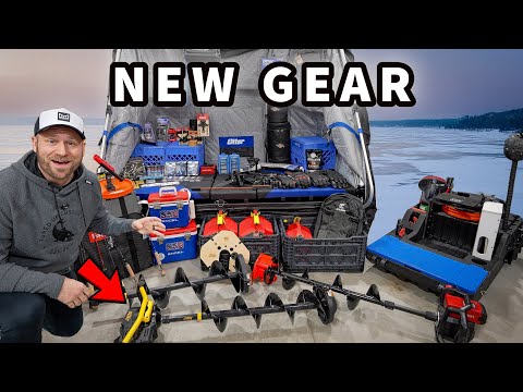 I Spent 135 Days Finding the BEST New Ice Fishing Gear!