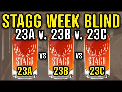 LIVE! Stagg Bourbon 23A v. 23B v. 23C | BLIND FLIGHT BATTLE