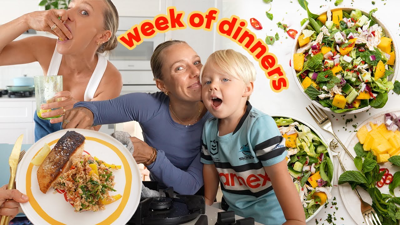 what I ACTUALLY cooked for dinner this week | 3 easy, healthy recipes