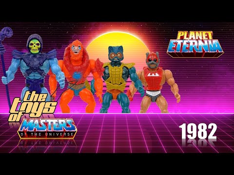 The Toys of Masters of the Universe #2 | 1982 Skeletor, Beast Man, Mer-Man, Zodac | PlanetEternia