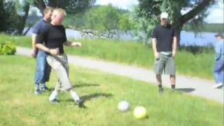 preview picture of video 'Footgolfers retreat 2008'