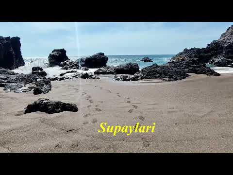 La playa Caleta Vitor (Región de Arica y Parinacota)