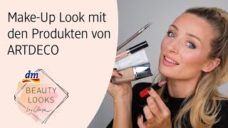 Herbstlicher Make-Up Look mit Olesja und den Produkten von ARTDECO