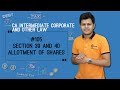 Section 39 And 40 Allotment Of Shares Prospectus And Allotment Of Shares