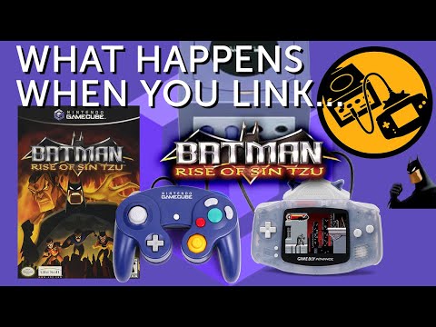GC-to-GBA Link - Batman Rise of Sin Tzu, What happens when you link a GBA?