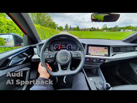 New Audi A1 Sportback S-Line 2021 Test Drive Review POV