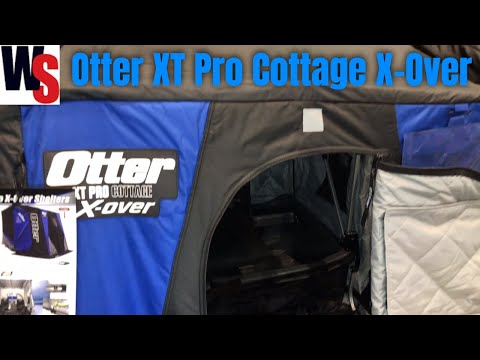 In-depth Look Otter XT Pro Cottage X-Over Flip Over Ice Fishing Shelter