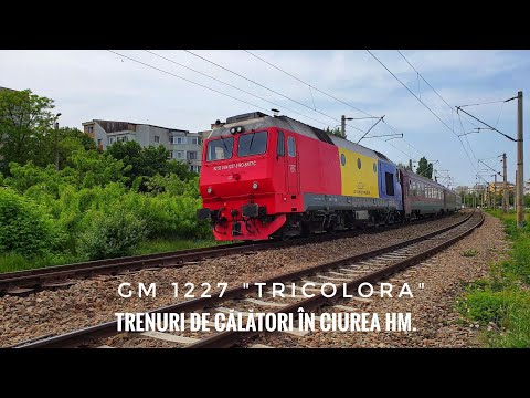 Trains in CIUREA Hm./Trenuri în Ciurea Hm. 15.05.2020 [4K]
