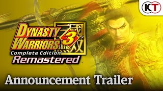 Dynasty Warriors 3: Complete Edition Remastered trailer