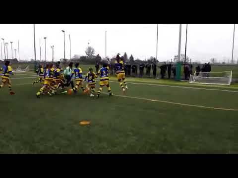 Under 15 Femminile, 7^ Giornata - Parma-Terre di Castelli 1-0 (finale), esultanza in tuffo