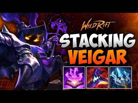 Wild Rift: Veigar but I have 130 stacks in 7 minutes
