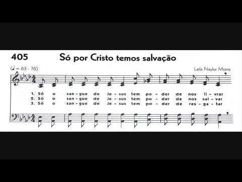 Hinário 5 CCB - Hino 405 - Só por Cristo temos salvação - Strings - Teclado Yamaha PSR S670