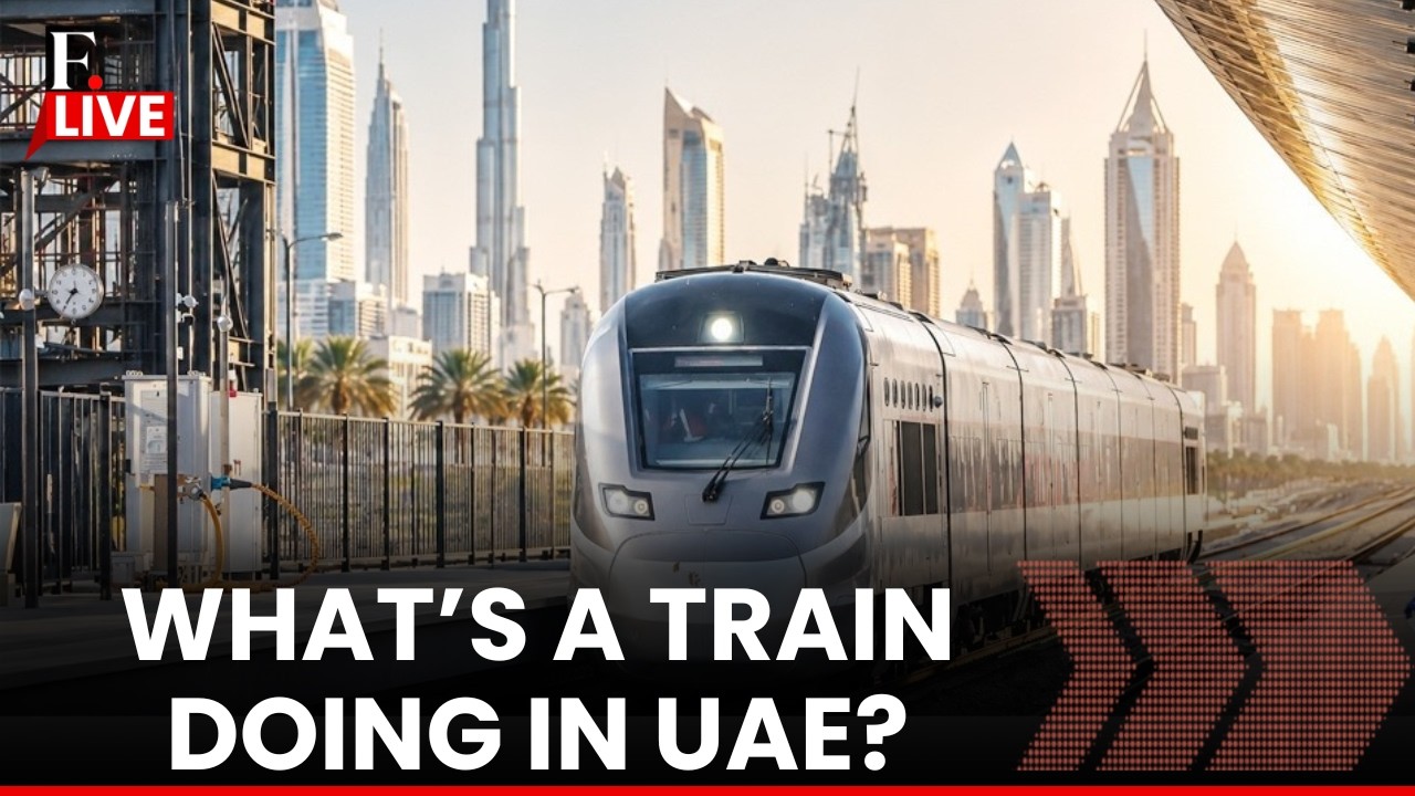 UAE Launches First Passenger Train on 900 KM Rail Network | Why It Matters LIVE