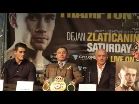 Electric! Carl Frampton v Leo Santa Cruz - Full Official Press Conference From Belfast