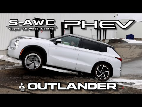 Mitsubishi Outlander PHEV S-AWC diagonal test: Small roll back !