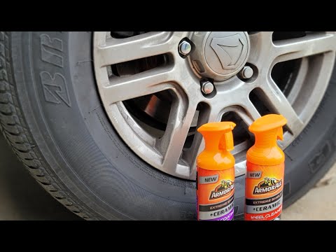 #ARMORALL ceramic wheel cleaner&tire coating!!!