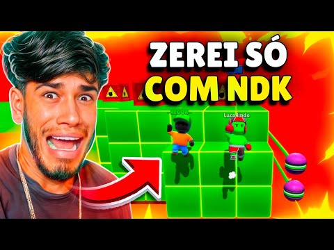 ZERAMOS O BLOCKDASH LENDÁRIO SÓ FAZENDO NDK NO STUMBLE GUYS!