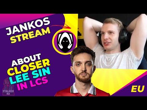 Jankos About CLOSER SMURFING on Lee Sin in LCS 🤔