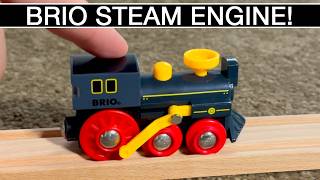 🔴 BRIO OLD STEAM ENGINE | BRIO 33617 | TOY TRAINS REVIEWS FOR KIDS | WOODEN RAILROADS RAILWAY