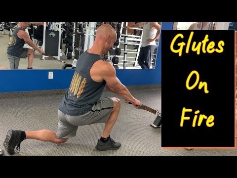 Cable Split Squat