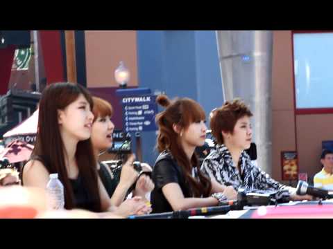 f(x) Victoria, Amber and Miss A's Min and Suzy reactions Part 4