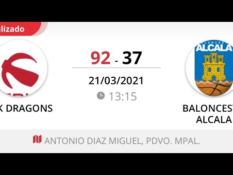 2021 03 21  ZBK Junior Dragons - Baloncesto Alcalá   4° Cuarto