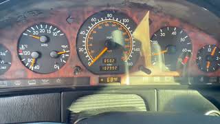 1995 Mercedes-Benz S 320 Start Up