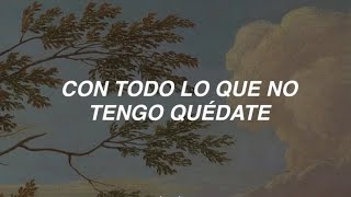 Quédate - Manuel Medrano (letra)