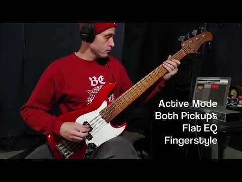 Бас-гитара SADOWSKY MetroExpress 21-Fret Hybrid P/J Bass, Maple, 4-String (Candy Apple Red Metallic) - фото 1 - id-p2733581748