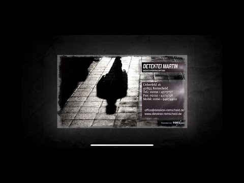 Detektei Martin YouTube-Vdeominiatur 16