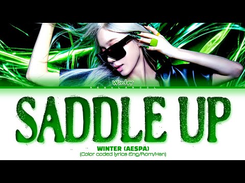 WINTER 'Saddle up' lyrics (윈터 'Saddle up' 가사) (Color coded lyrics)