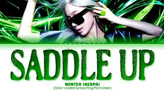 Download lagu WINTER 'Saddle up' lyrics (윈터 'Saddle up' 가사) (Color coded lyrics) mp3