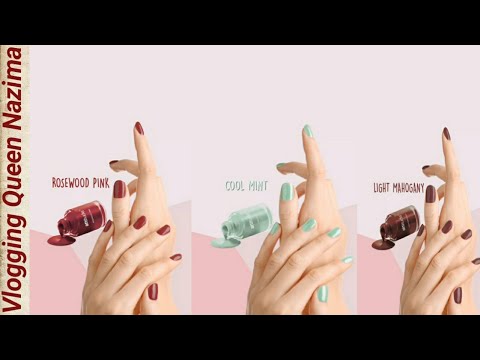 Nail Paint collection | #VloggingQueenNazima