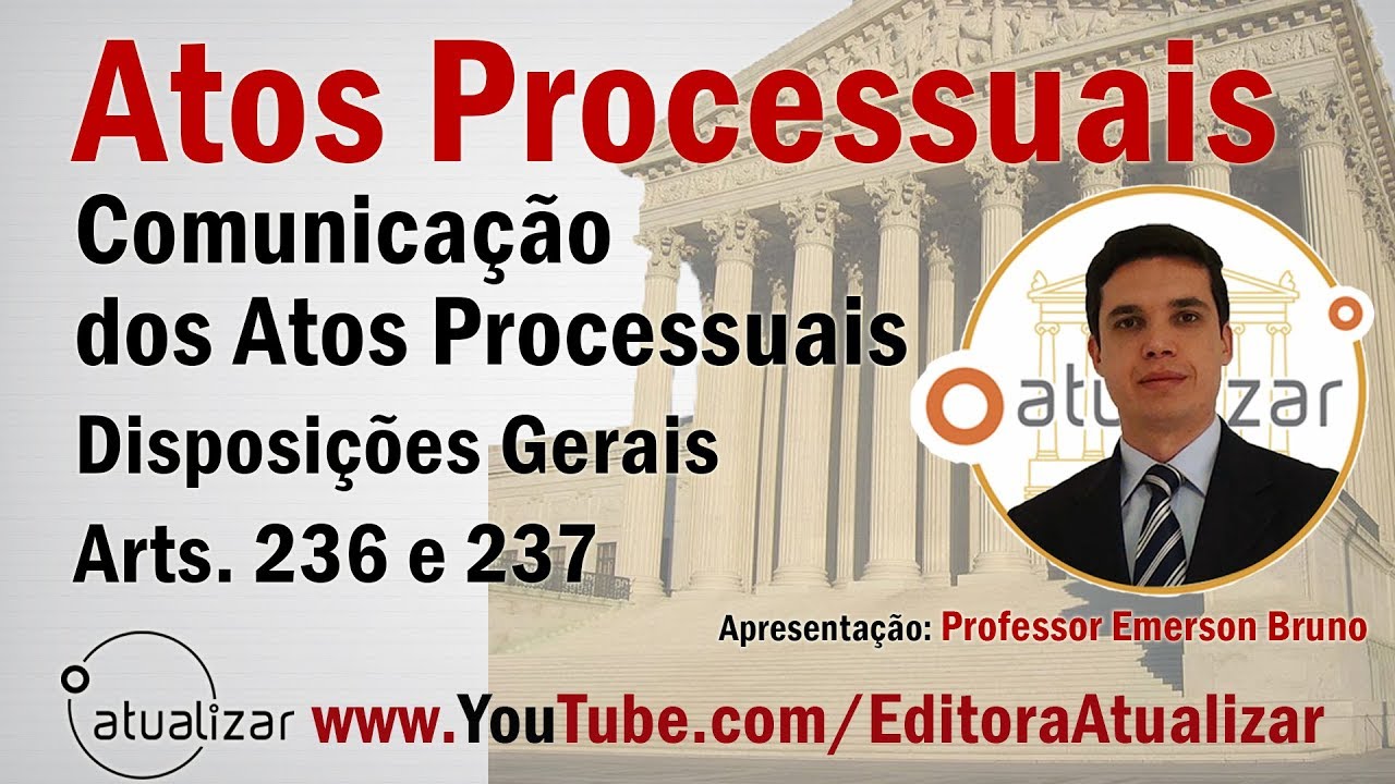 NCPC - Arts. 236 e 237 (Cartas Processuais)