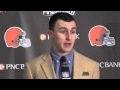 Johnny Manziel says Im not using the rookie.