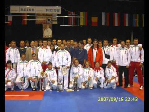 The winners of the 7-th European Open Category Karate Kyokushin Championship