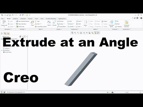Creo Tutorial for Beginners 1 Creo Basics Tutorial Creo Sketch Tutorial
