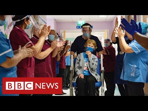 歷史性的一刻，90歲的婦女獲得了第一個臨床準許的Covid疫苗 - BBC News (Historic moment as woman aged 90 gets first clinically-approved Covid vaccine - BBC News)